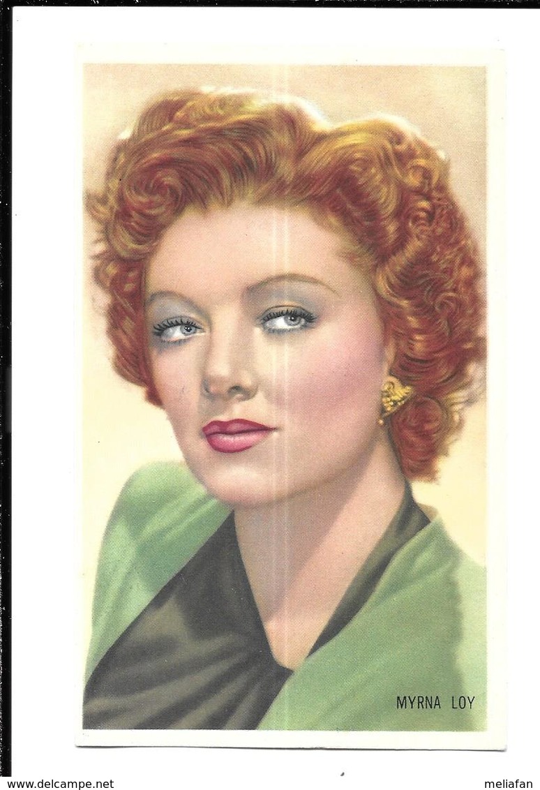 AJ50 - CARTES CHOCOLAT KWATTA - MYRNA LOY - Photos