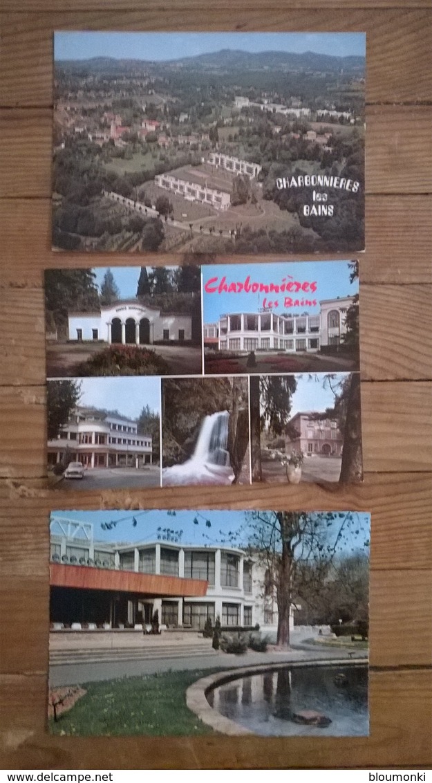 Lot De 3 Cartes Postales / CHARBONNIERES LES BAINS - Charbonniere Les Bains