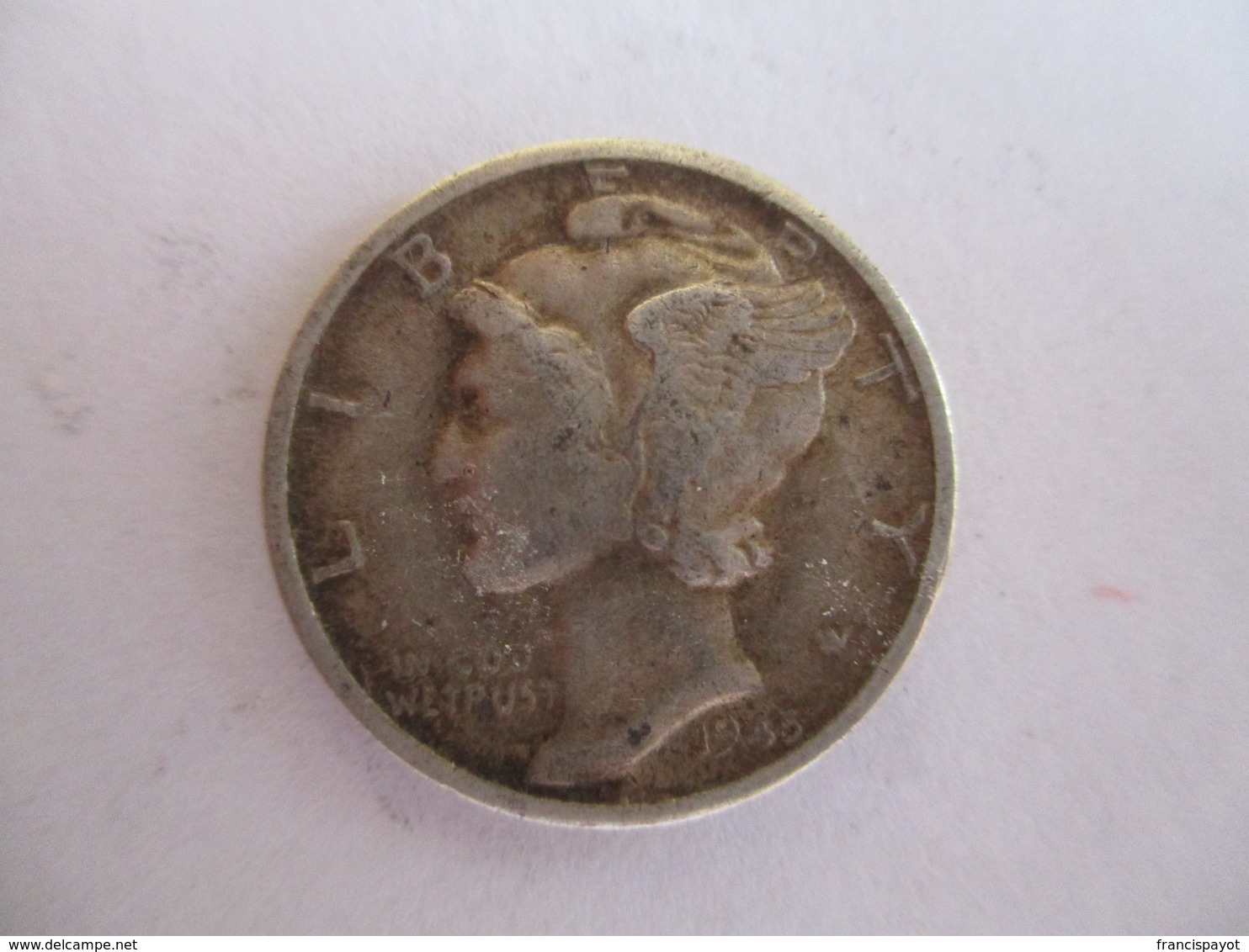 USA Dime 1945 S - 1916-1945: Mercury (Mercure)