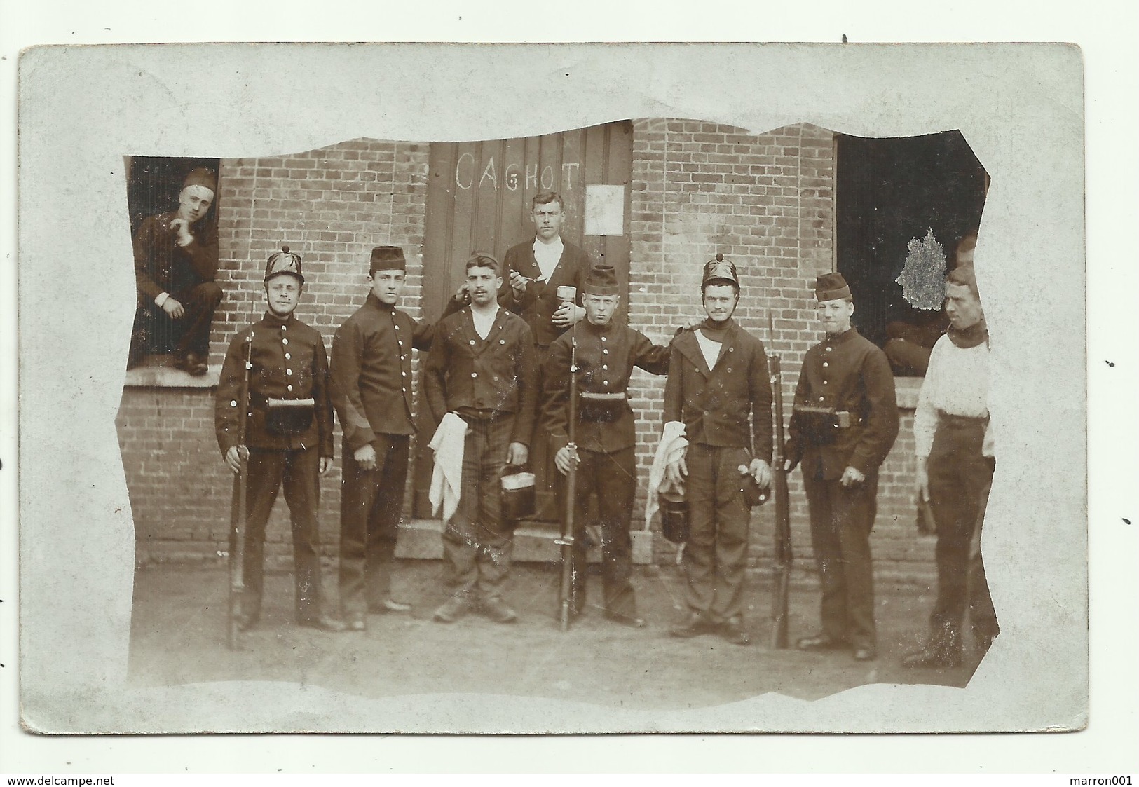 Kamp Van Beverloo - Groep Militairen  - Fotokaart ( 2 Scans) - Autres & Non Classés