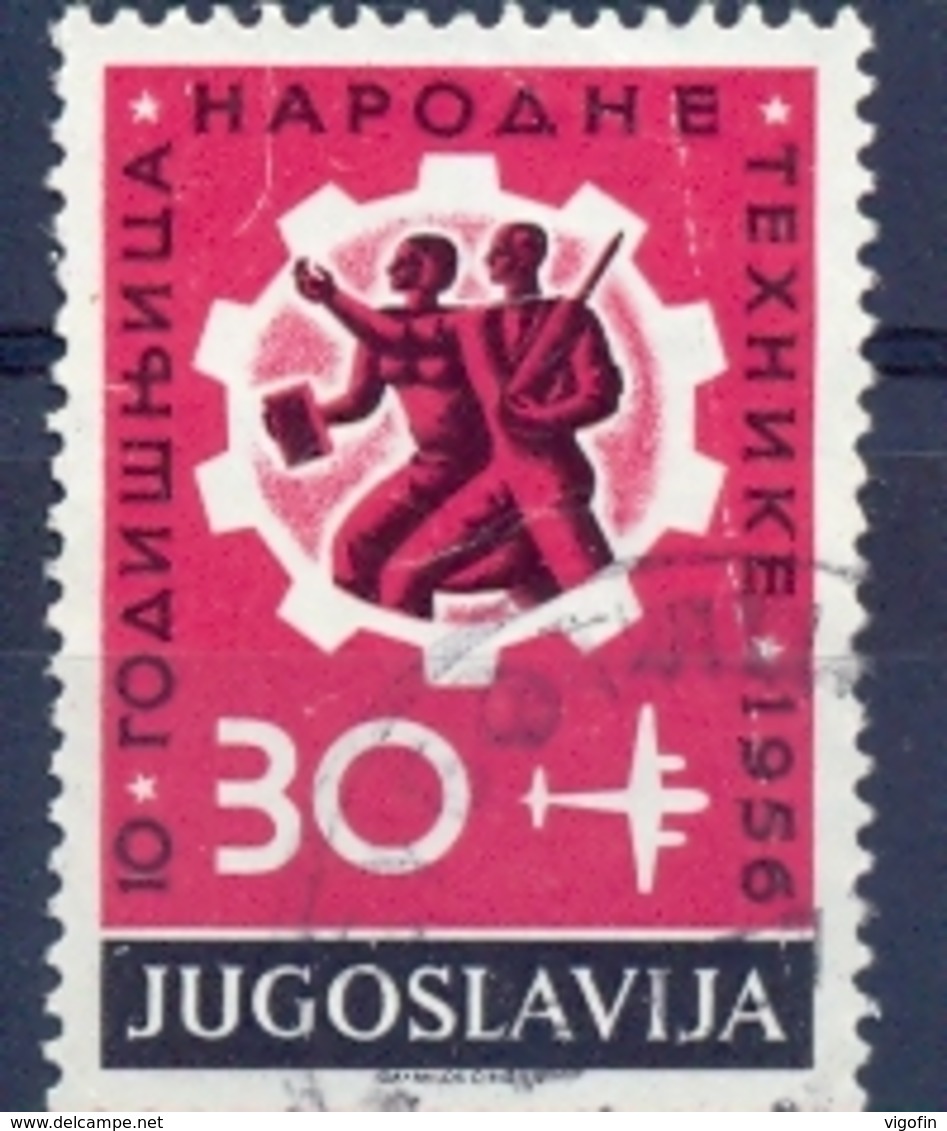 YU 1956-790 10A°TECHNIK, YUGOSLAVIA, 1 X 1v, MNH - Ungebraucht