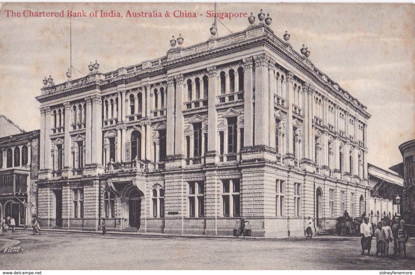 Singapore The Chartered Bank India:Australia And China  "payment Request" By "invoice" - Singapore