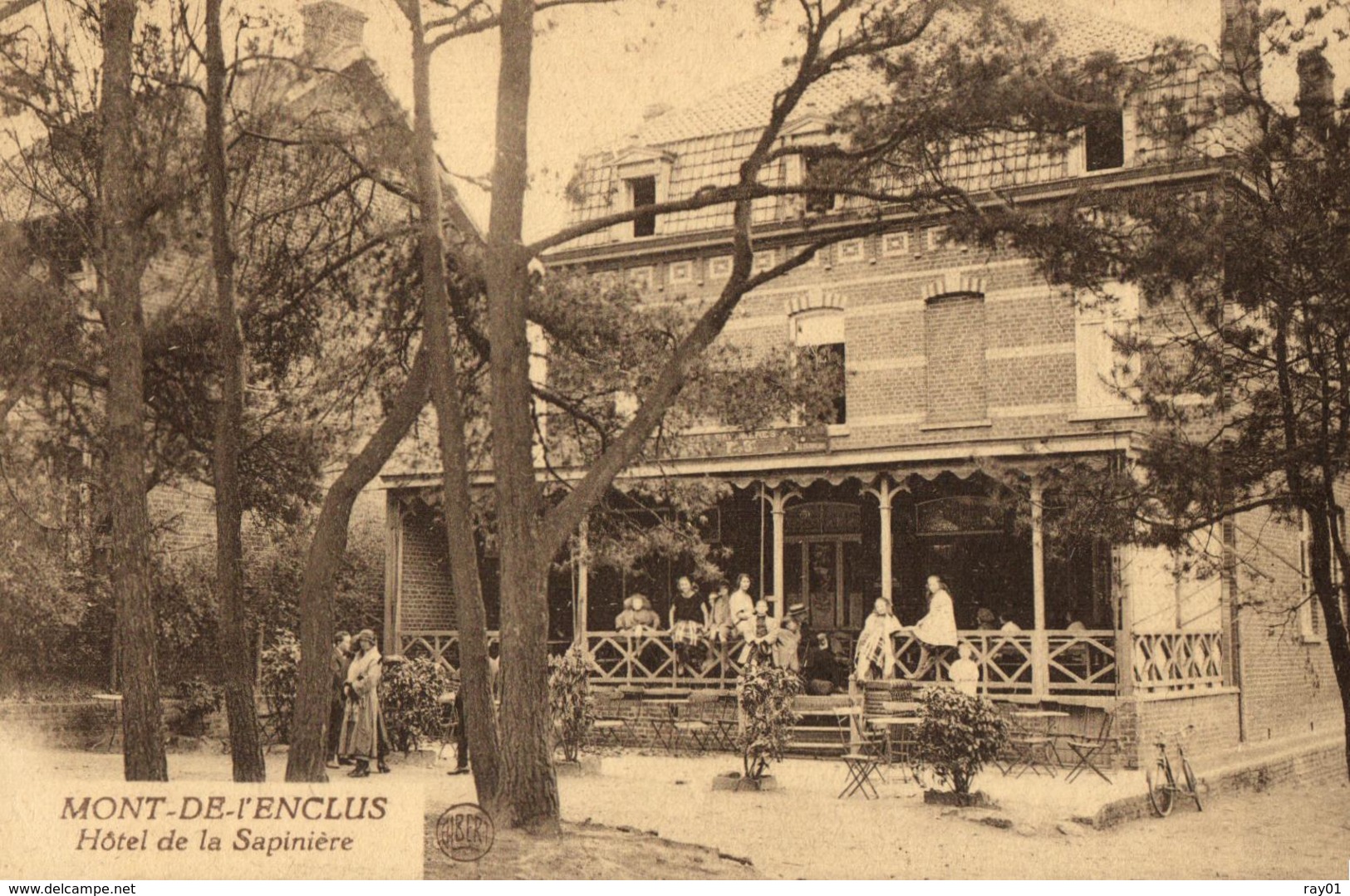 BELGIQUE - HAINAUT - MONT-DE-L'ENCLUS - Hôtel De La Sapinière. - Kluisbergen