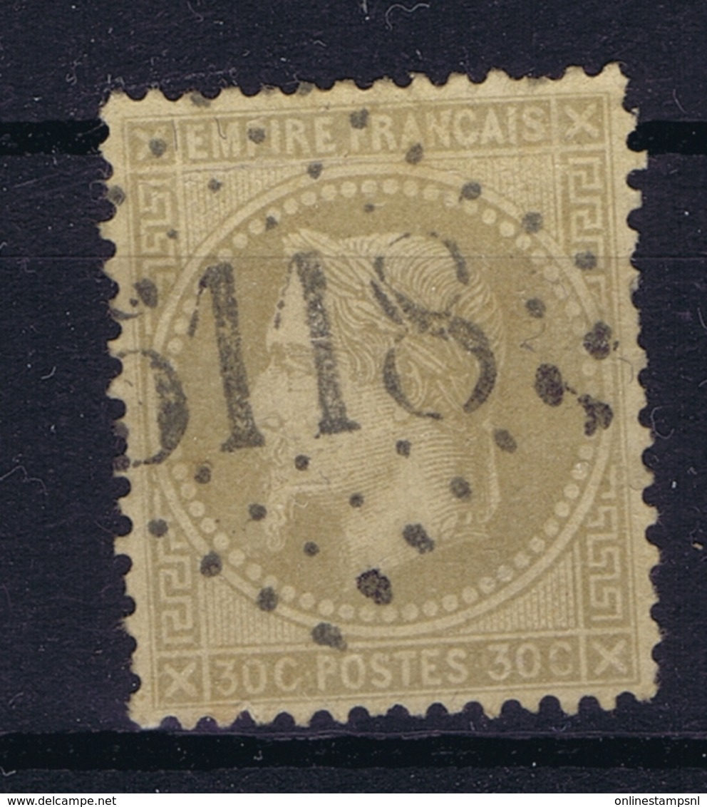 France: Yv Nr 30 Cachet GC 5118 Yokohama - 1863-1870 Napoléon III Lauré