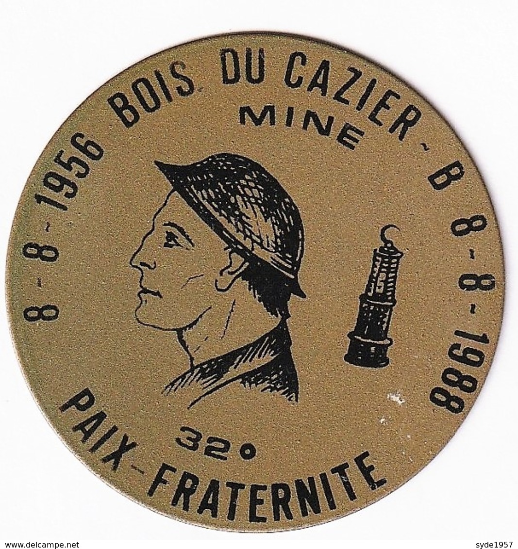 Charleroi, Bois Du Cazier, 32° Souvenir- Paix-Fraternité - 08-08-1956  - 08-08-1988 Accident MINE - Tourist