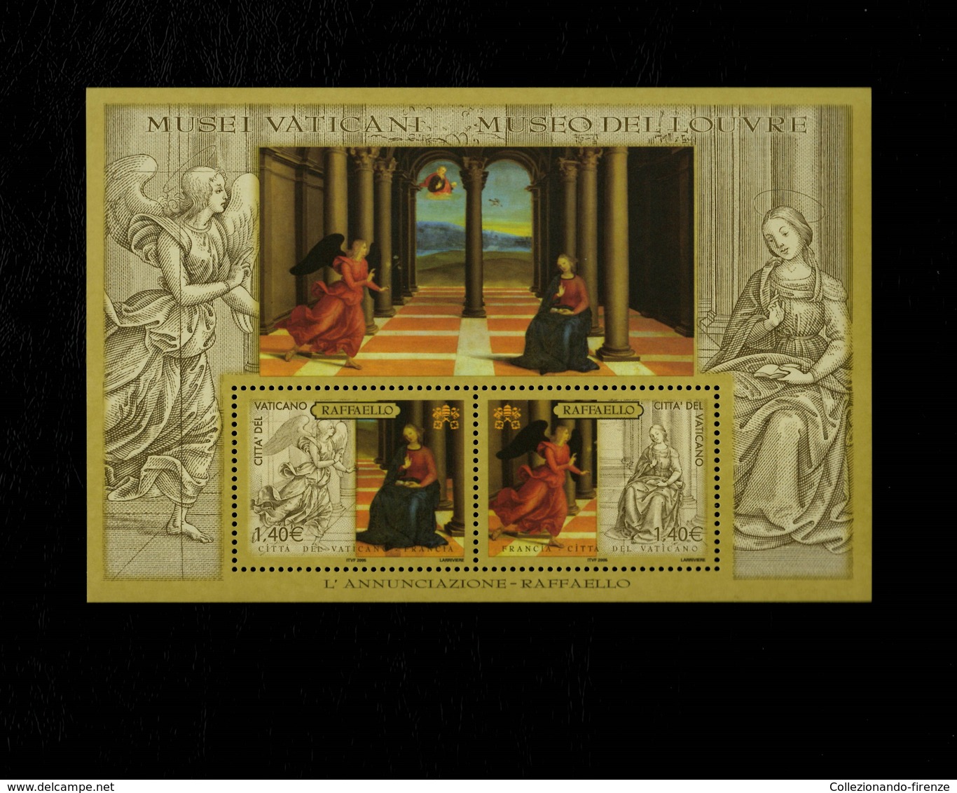 Città Del Vaticano 2005 I Grnadi Musei Del Mondo MNH** Foglietto - 2001-10:  Nuevos