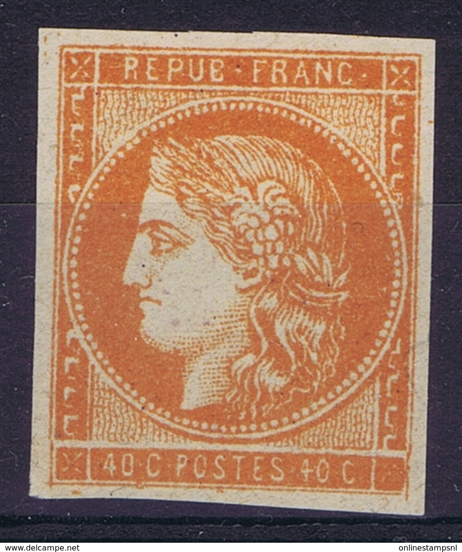 France Yv 5 Not Used  SG (*)  Faux De Sperati - 1849-1850 Cérès