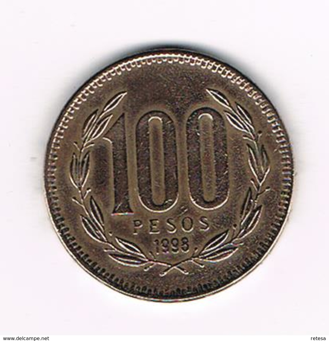 //  CHILI  100  PESO   1998 - Chile