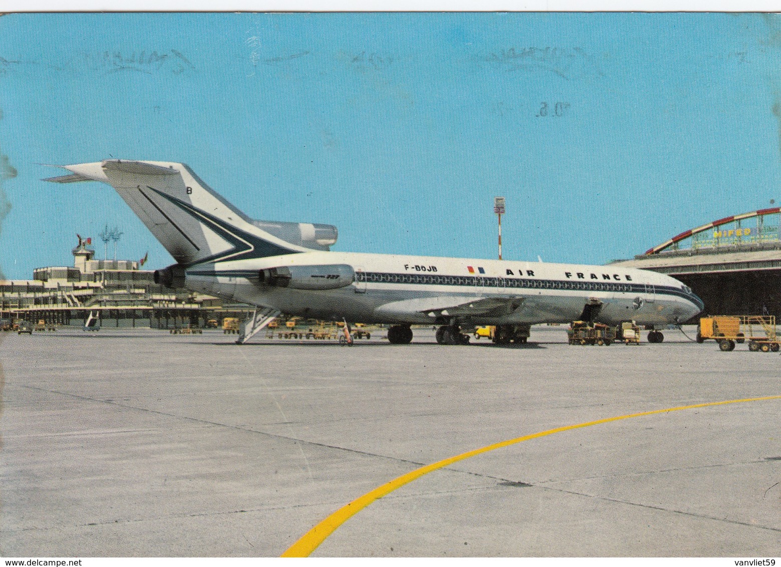 AEROPORTO-AEROPORT-AIRPORT-FLUGHAFEN-AERODROM-=FORLANINI MILANO ITALIA=-VIAGGIATA IL 10-6-1971 - Aérodromes