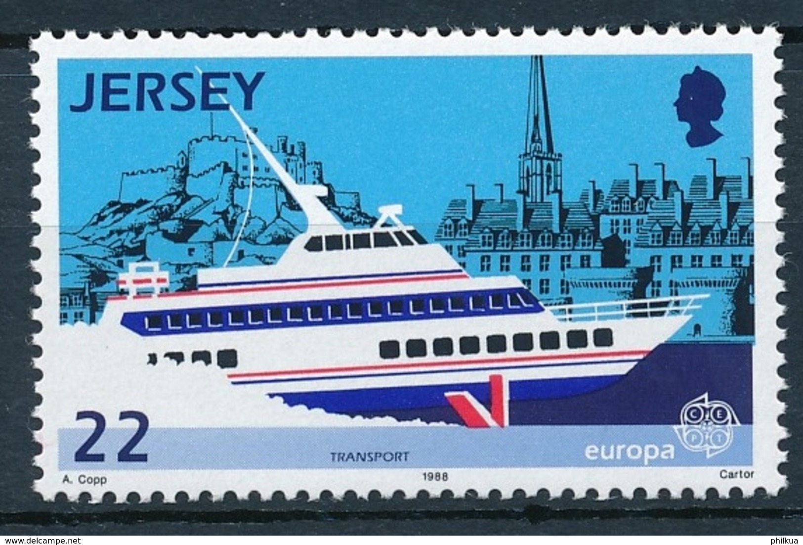 Jersey - Postfrisch/** - Schiffe, Seefahrt, Segelschiffe, Etc. / Ships, Seafaring, Sailing Ships - Schiffahrt