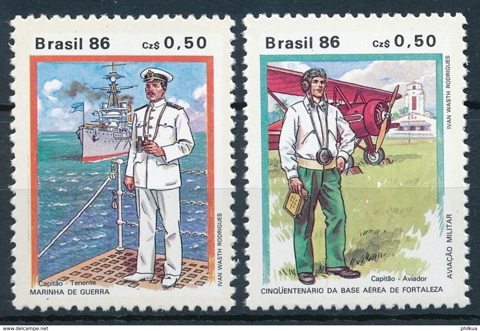 Brasil - Postfrisch/** - Schiffe, Seefahrt, Segelschiffe, Etc. / Ships, Seafaring, Sailing Ships - Schiffahrt
