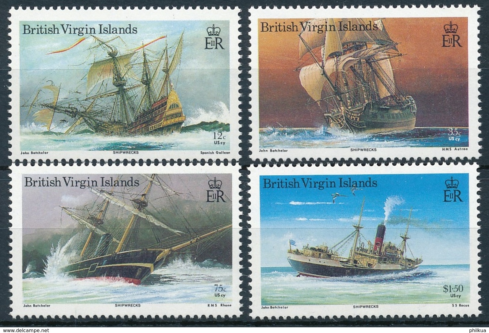 British Virgin Islands - Postfrisch/** - Schiffe, Seefahrt, Segelschiffe, Etc. / Ships, Seafaring, Sailing Ships - Maritime