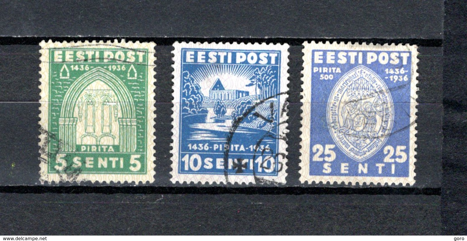 Estonia   1936  .-  Y&T  Nº    146/147 - 149 - Estonia