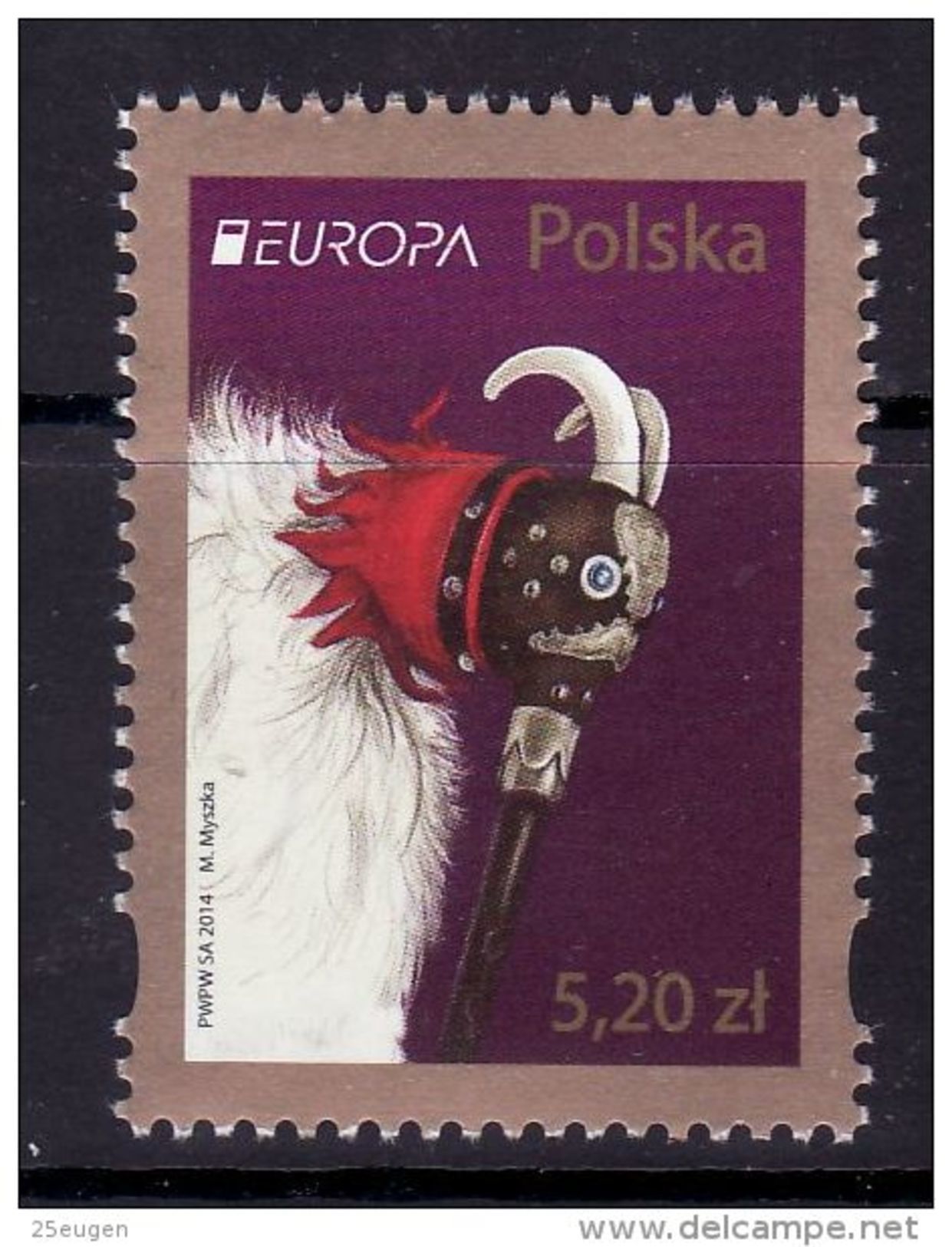 POLAND 2014 EUROPA CEPT    MNH - Unused Stamps