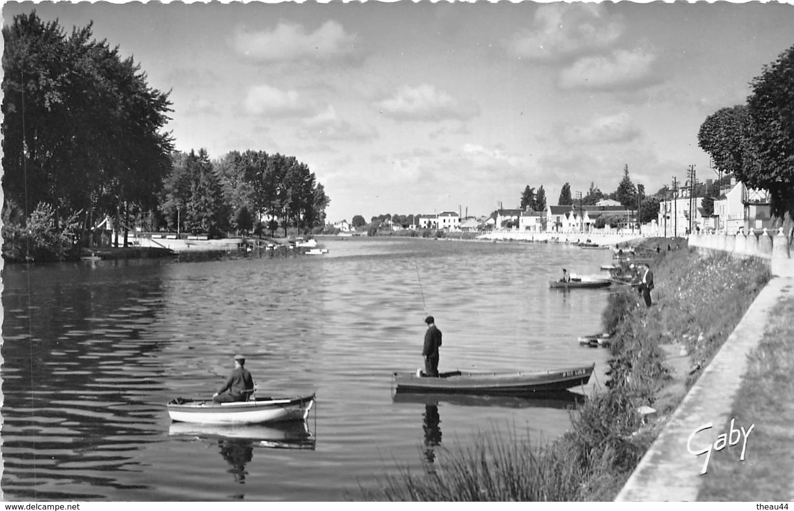 ¤¤   -   MONTRICHARD    -    Le Cher   -  Pêcheurs à La Ligne   -  Pêche  -   ¤¤ - Montrichard