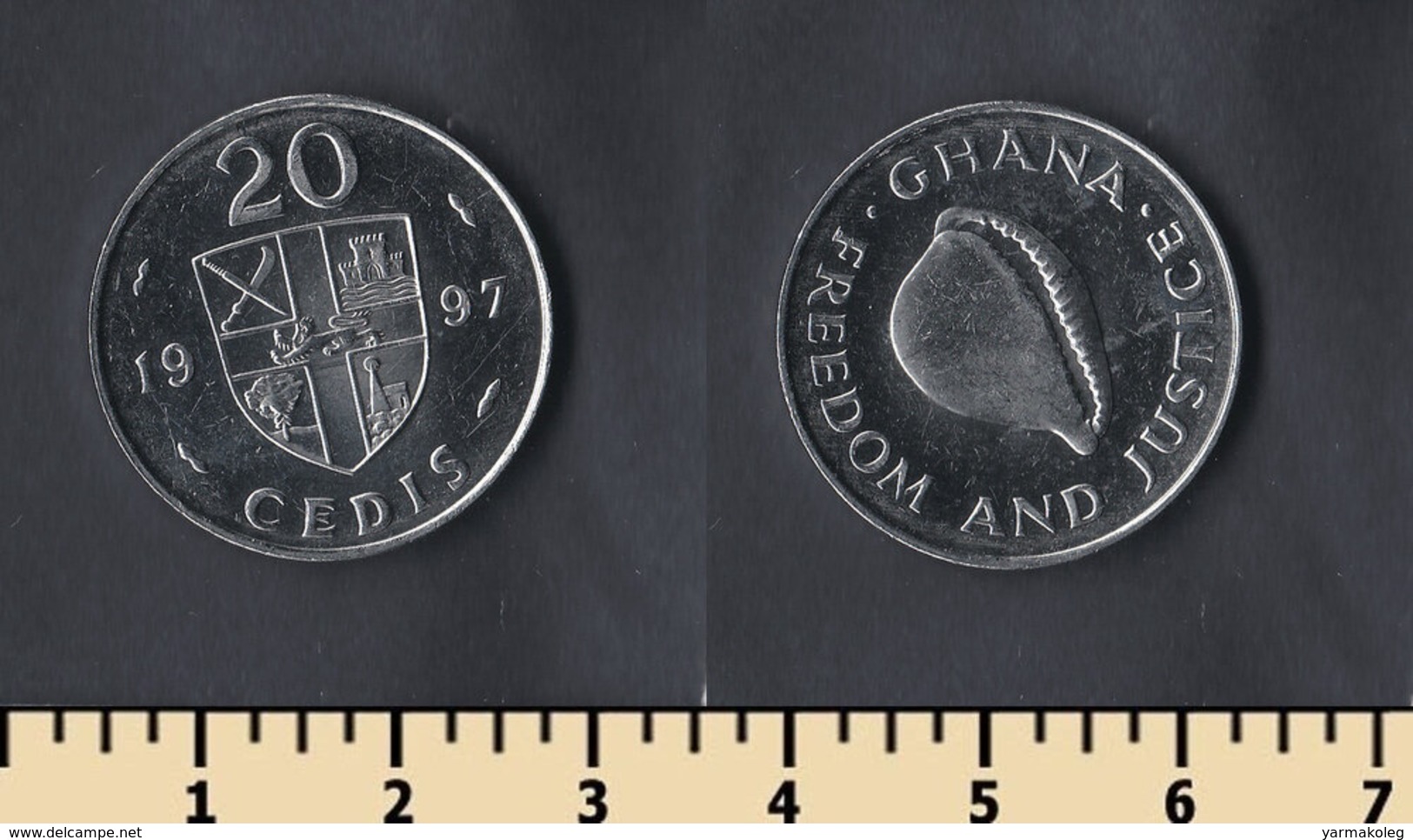 Ghana 20 Cedis 1997 - Ghana