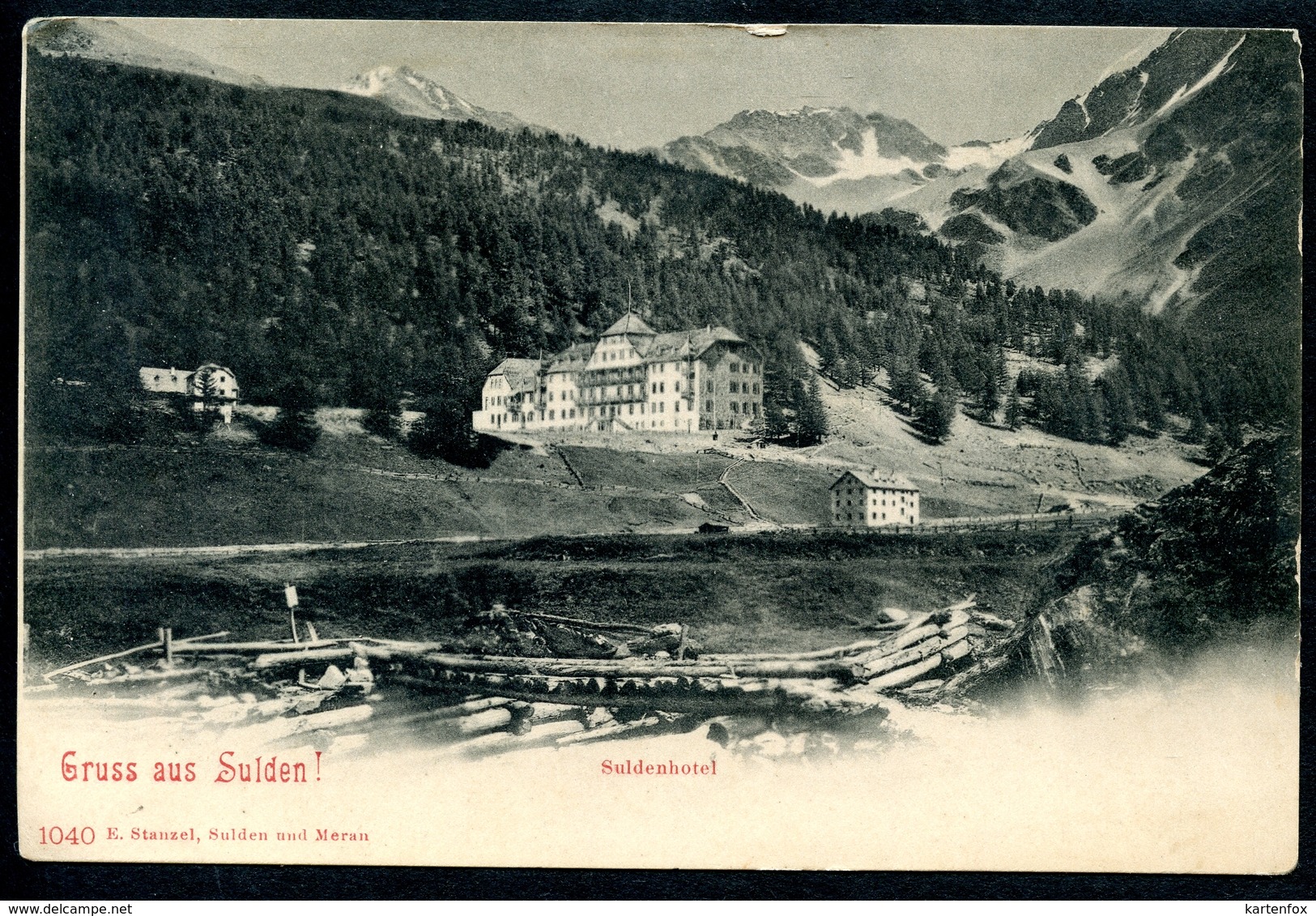 Sulden, GRUSS Aus, Vor 1905, Silfs, Hotel, Südtirol, Vinschgau - Sonstige & Ohne Zuordnung