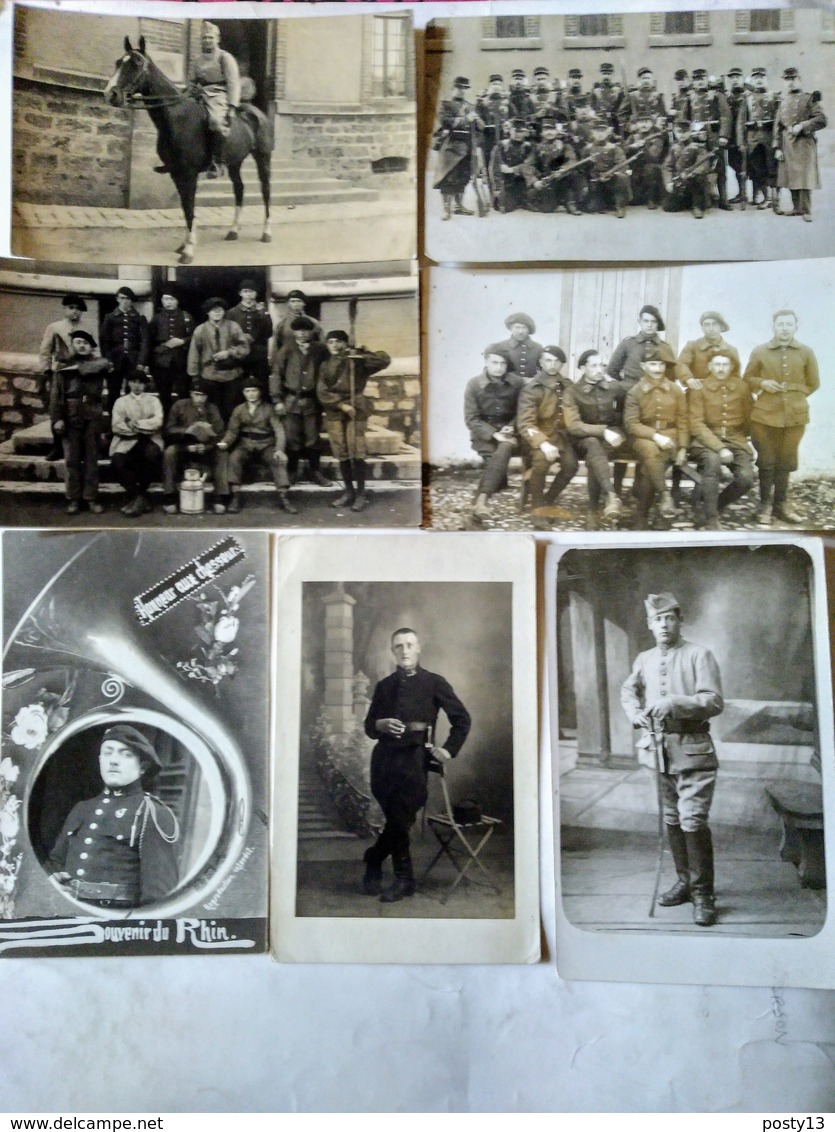 WW1 - LOT DE 11 CARTE PHOTO - Divers Régiments - Voir Photos - BE/TBE - Guerre 1914-18