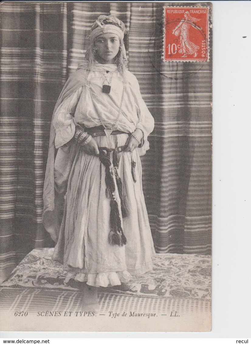 ALGERIE - 6270 - SCENES ET TYPES - Type De Mauresque - L.L. - Women