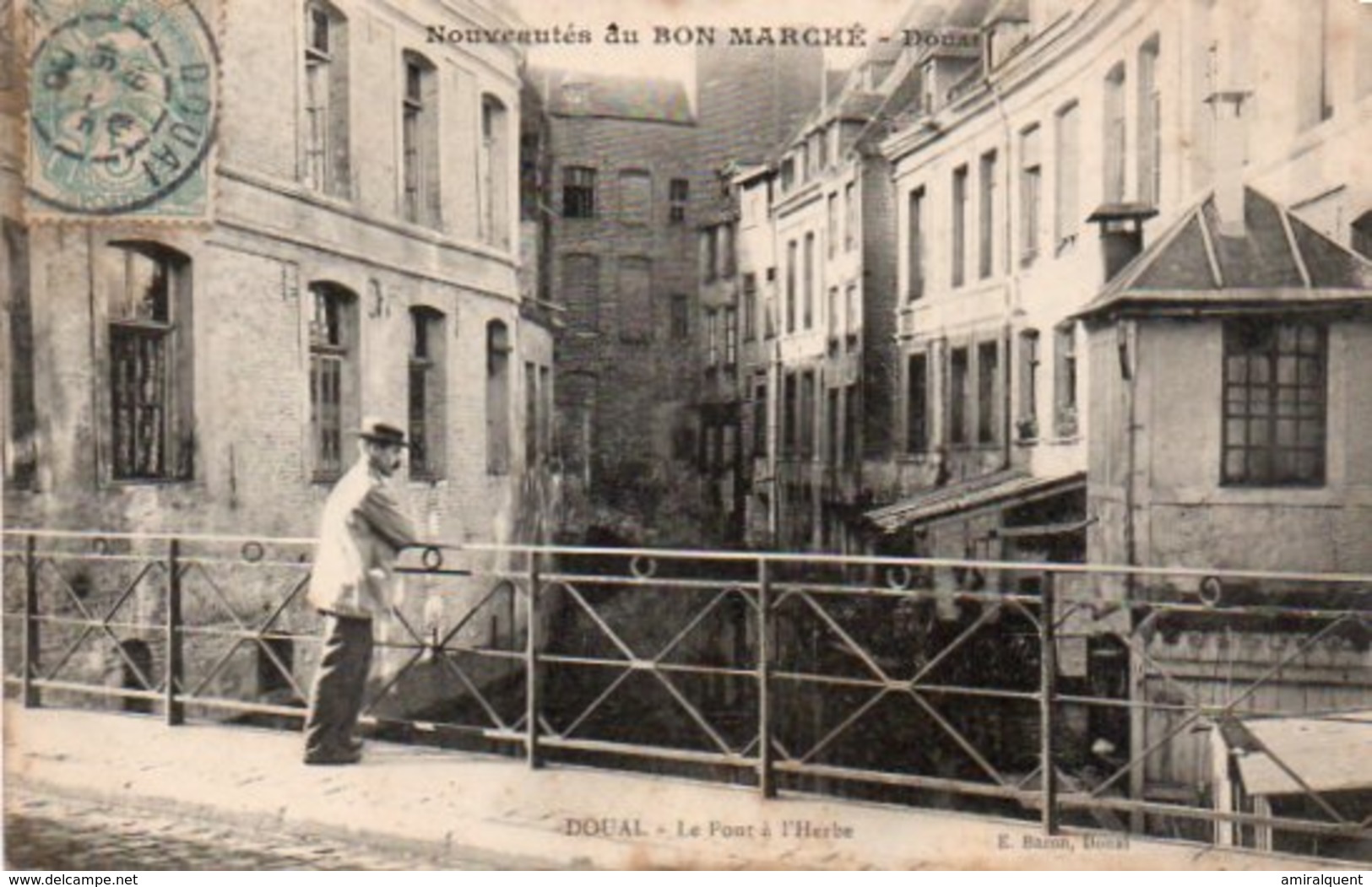 DOUAI  LE PONT A L HERBE NOUVEAUTES DU BON MARCHE - Douai