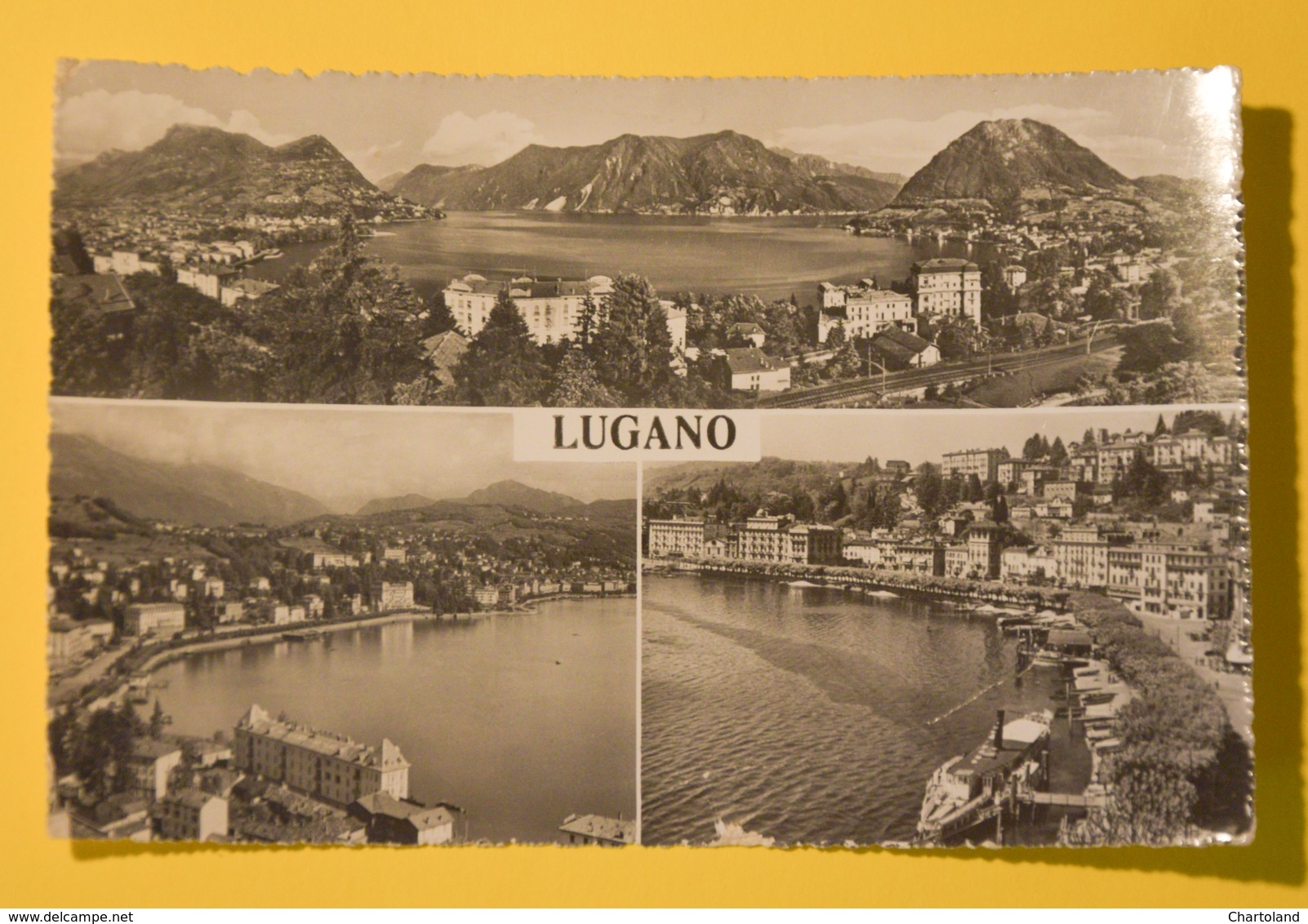 Cartolina Lugano 1956 - Non Classificati