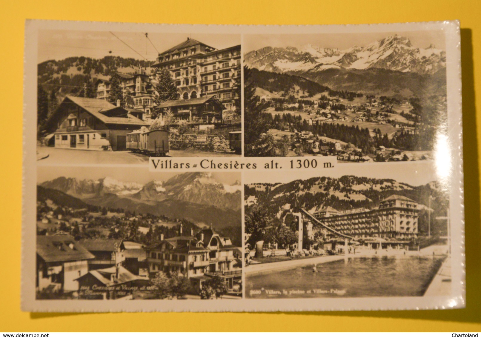 Cartolina Villars Chesières 1958 - Sin Clasificación