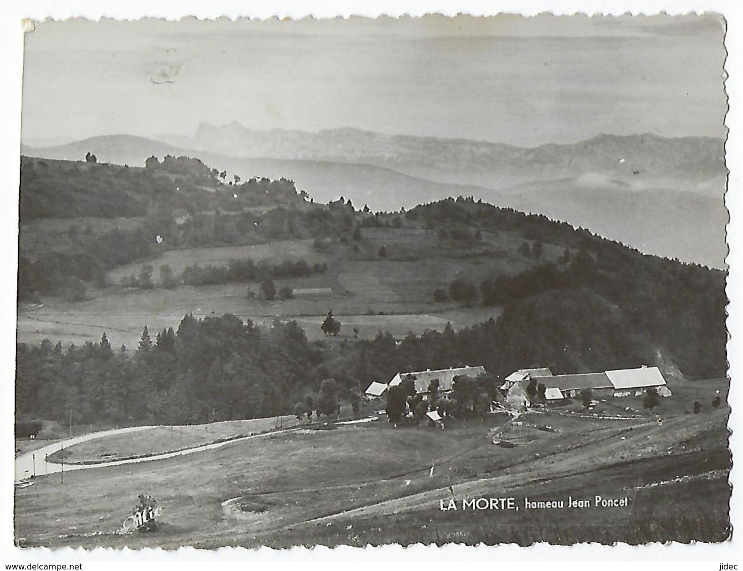 CPA CPSM 38 Isère La Morte Hameau Jean Poncet Près De L'Alpe Du Grand Serre Séchilienne Vizille Grenoble Lavaldens - Sonstige & Ohne Zuordnung