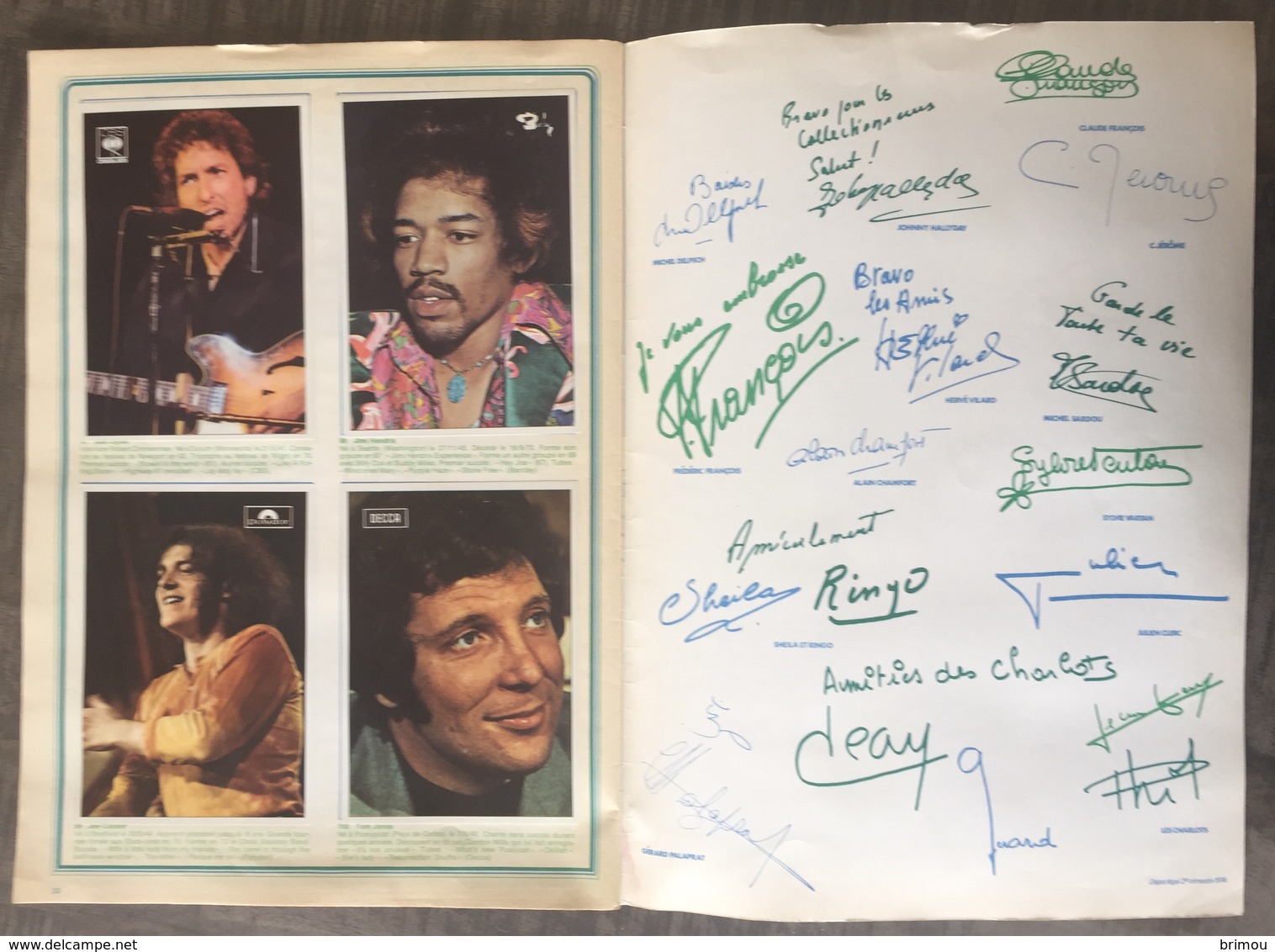 Panini 1974, album avec 73 images, manque 30 images. Très propre.