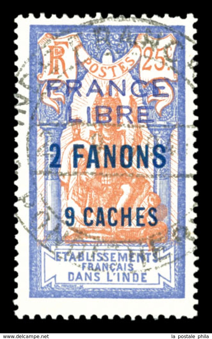 N°131, 2 Fa 9ca Sur 25c Outremer Et Orange. SUP. R. (signé Brun/certificat)  Qualité: O  Cote: 1300 Euros - Used Stamps