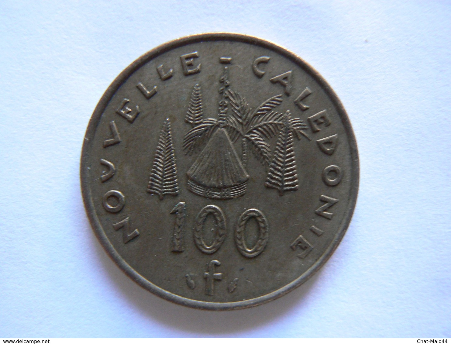 Nouvelle-Calédonie - Monnaie De 100 Frs En Bronze Et Aluminium. Année 1987 - Nouvelle-Calédonie