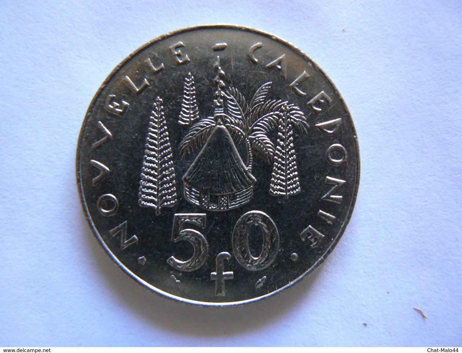 Nouvelle-Calédonie - Monnaie De 50 Frs En Nickel. Année 1992 - Neu-Kaledonien