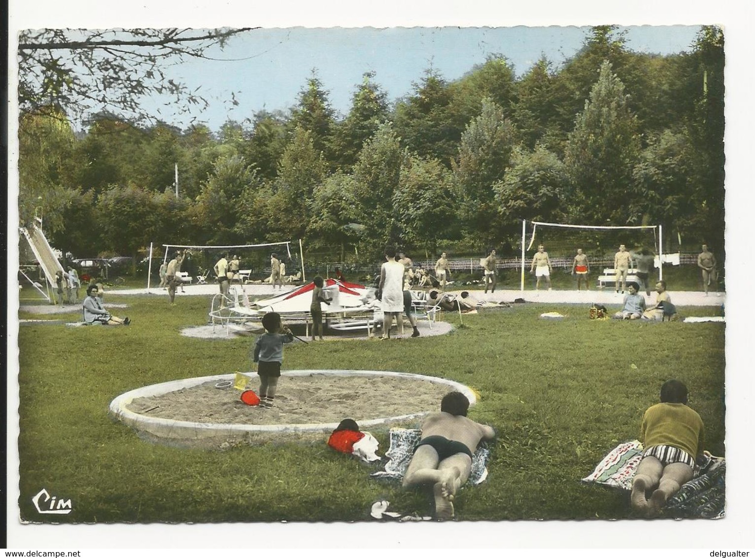 St-Léonard-de-Noblat - Parc De Vacances De Beaufort - Vue Partielle Des Terrains De Jeux - Saint Leonard De Noblat