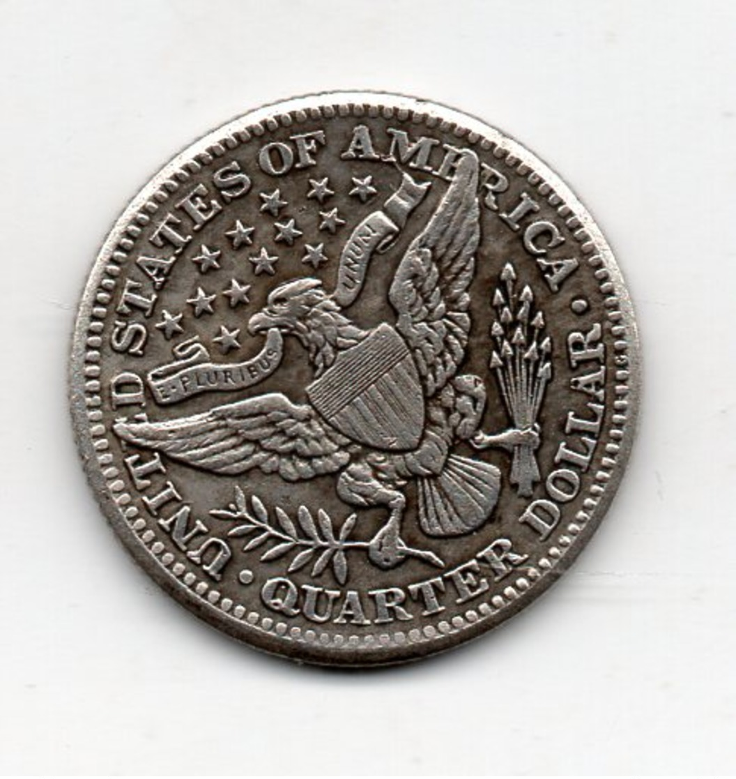 USA : 25 Cts 1913 - 1892-1916: Barber