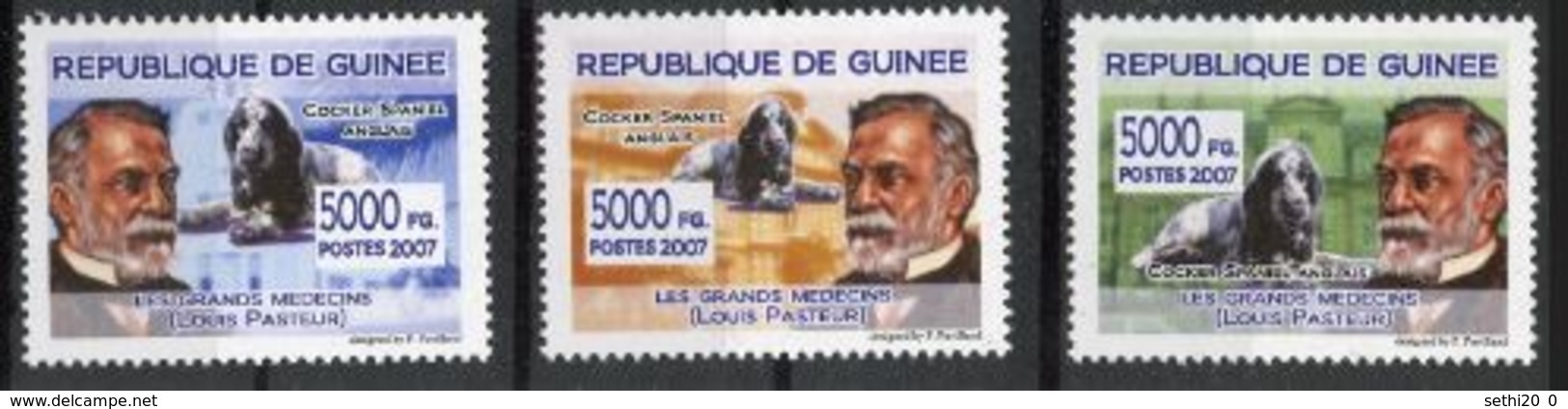 Guinée 2007 Louis Pasteur  MNH - Louis Pasteur