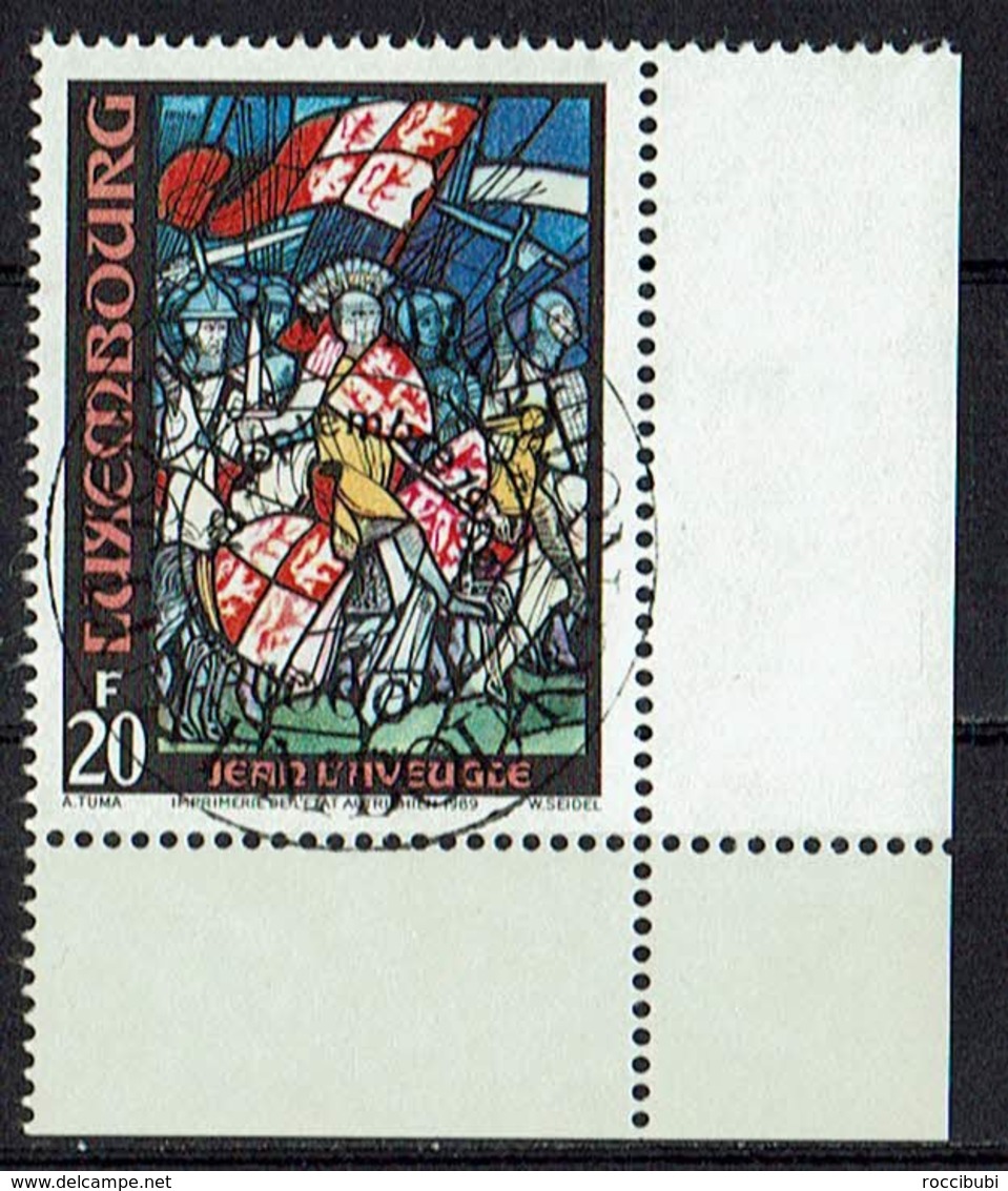Luxemburg 1989 // Mi. 1228 O - Oblitérés