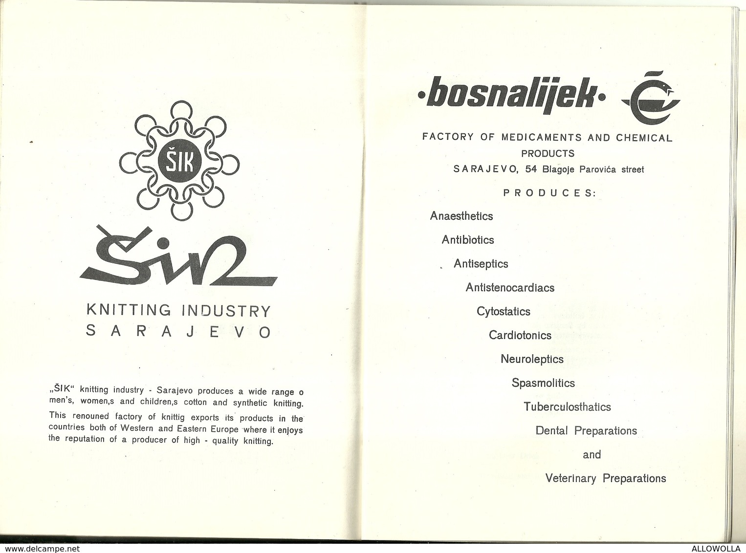 5048" THROUGH THE COLLECTIONS OF THE NATIONAL MUSEUM OF BOSNIA AND HERZEGOVINA-1971" 68 PAGINE+COPERTINE- ORIGINALE