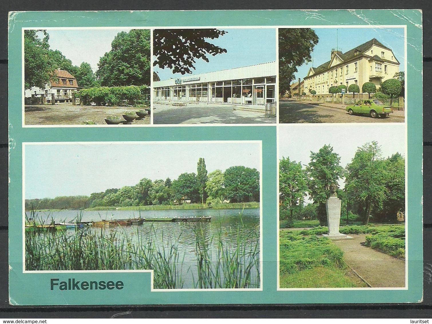 Deutschland DDR Falkensee Kr Nauen, Gesendet Mit Briefmarke - Falkensee