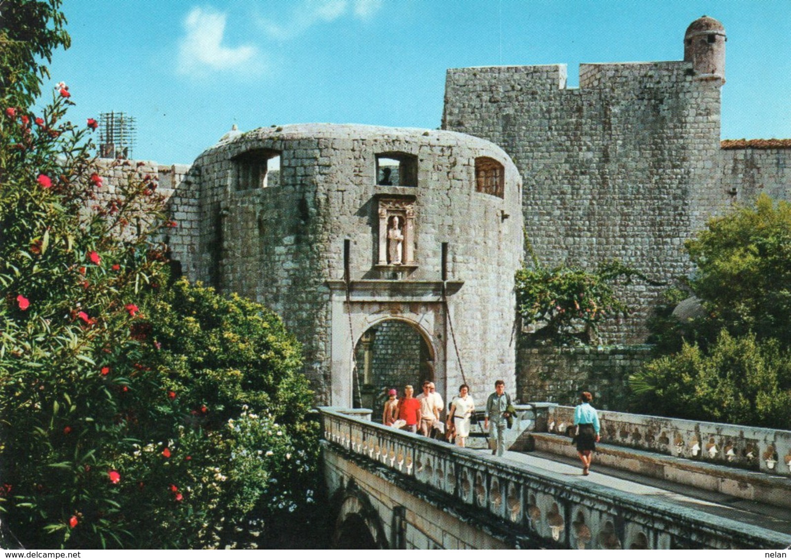 DUBROVNIK-GRADSKA VRATA PILE- VIAGGIATA 1969   FG - Croazia