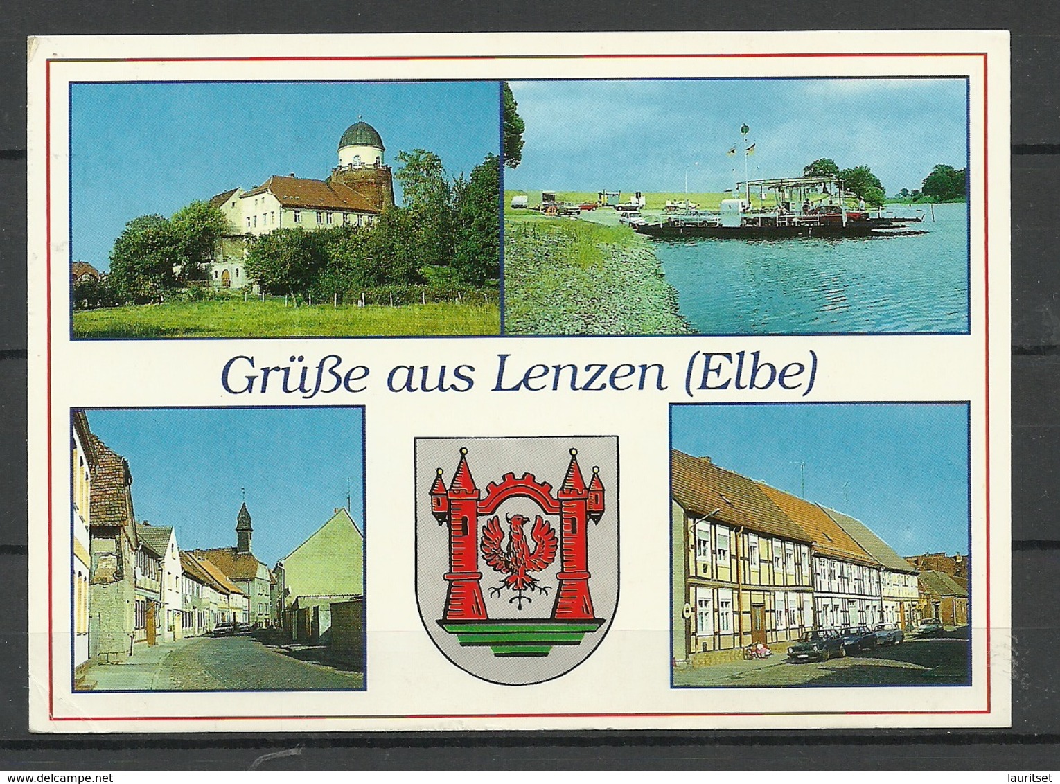 Deutschland LENZEN (sent 1997, With Stamp) - Lenzen