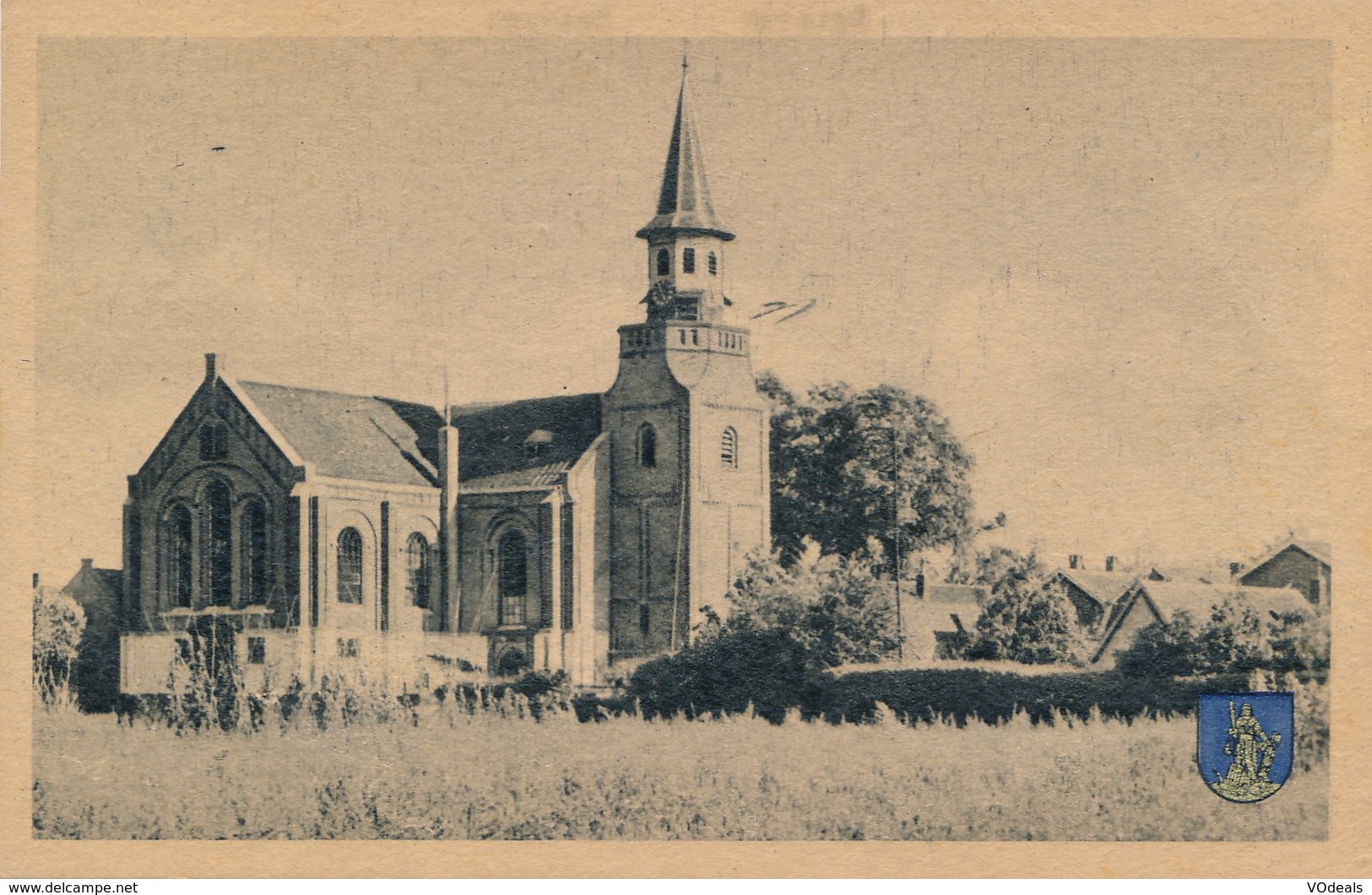 CPA - Pays-Bas - Nunspeet - Gezicht Op De Ned. Herv. Kerk - Nunspeet