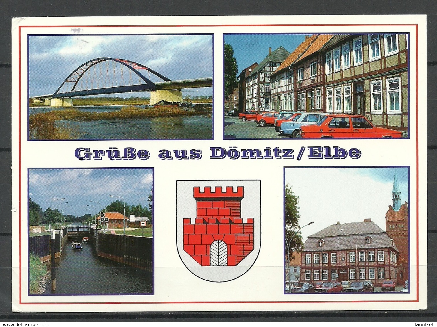 Deutschland DÖMITZ Sent 1997 With Stamp - Dömitz