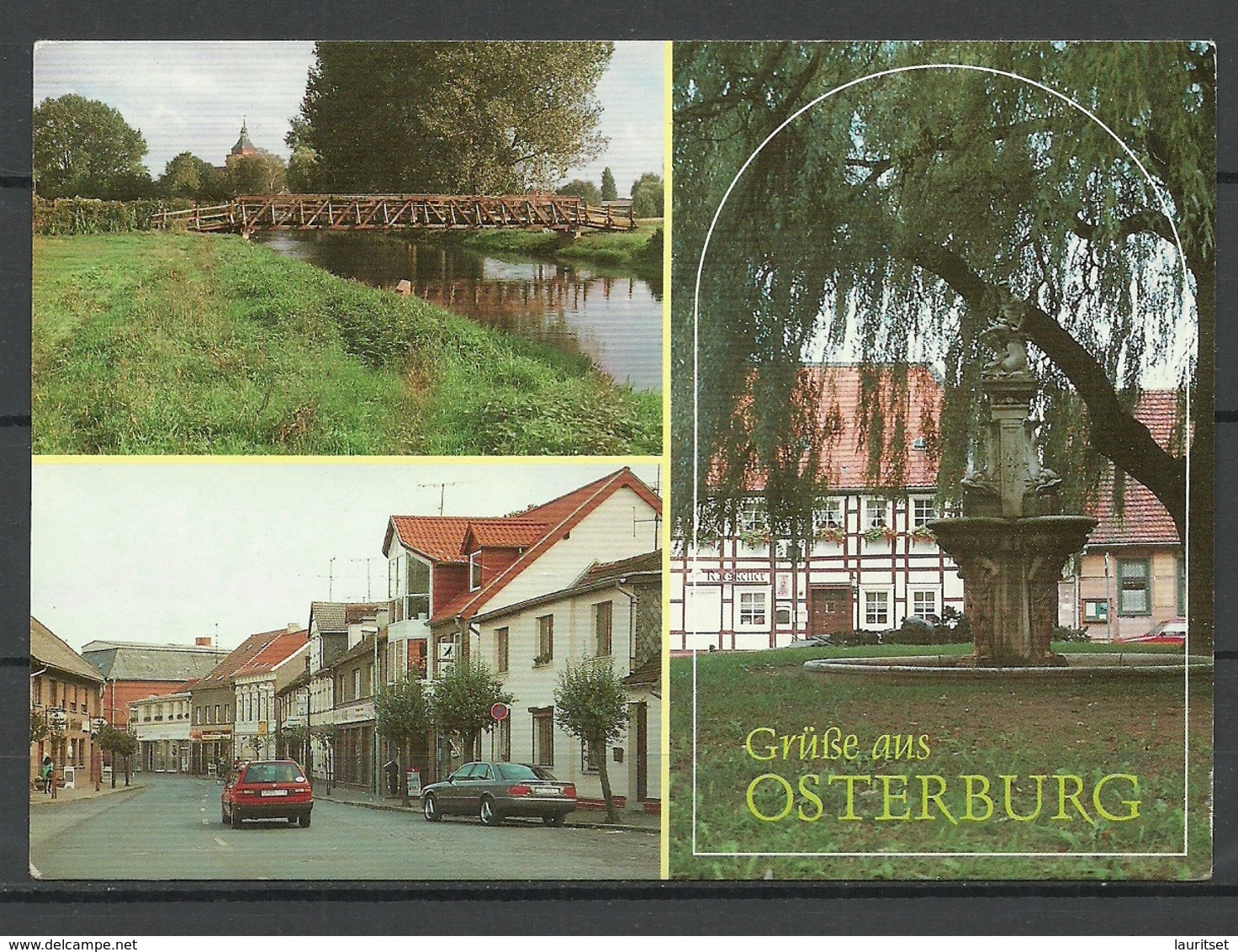 Deutschland OSTERBURG 1998 Gesendet, Mit Briefmarke - Osterburg