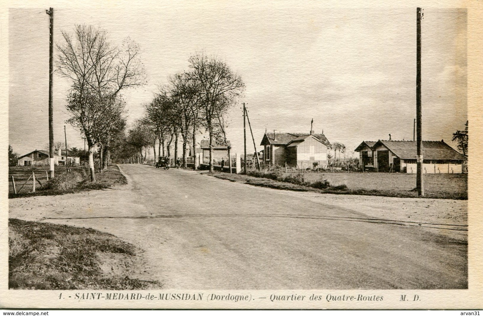 SAINT MEDARD De MUSSIDAN - QUARTIER Des QUATRE ROUTES - - Other & Unclassified