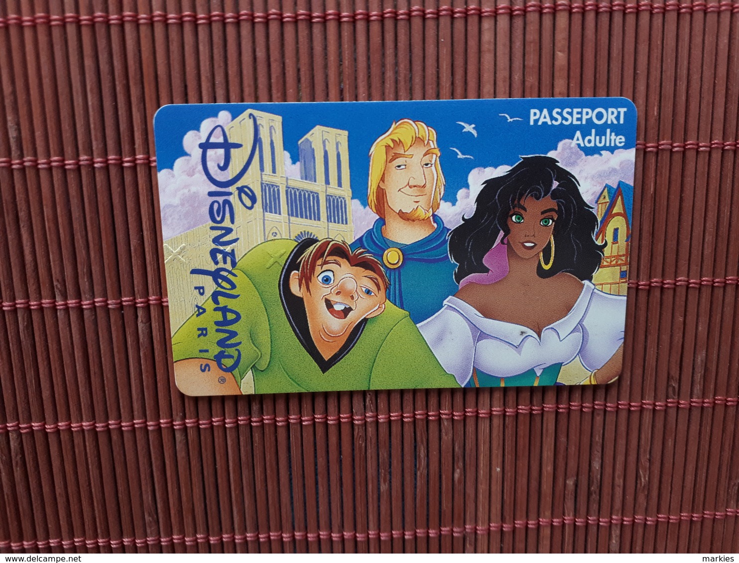 Disney Passeport France Used Rare - Disney