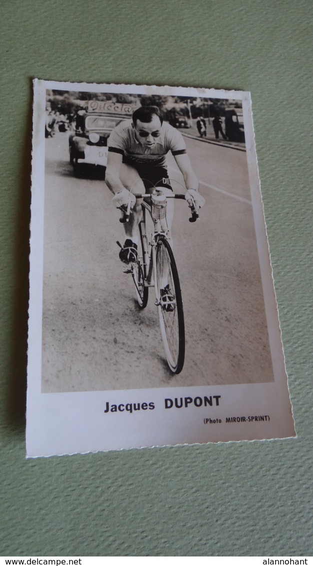 PHOTO COUREUR CYCLISTE JACQUES DUPONT - Ciclismo