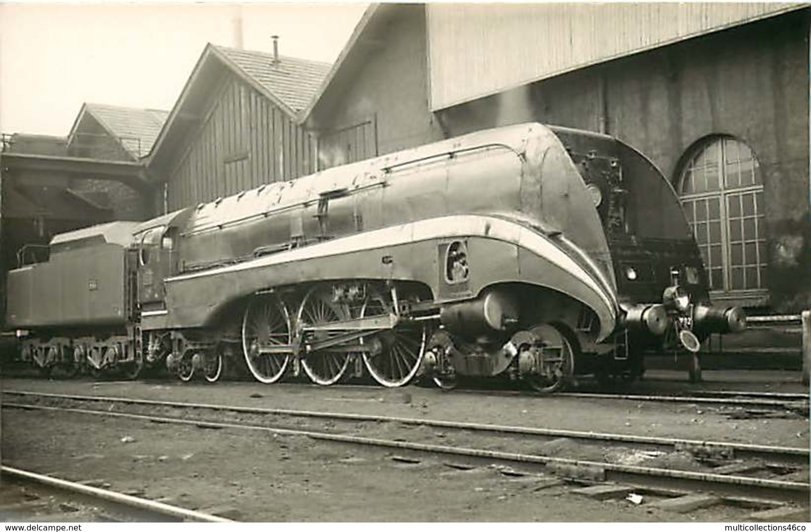 050819A - PHOTO - TRANSPORT TRAIN CHEMIN DE FER - Loco Train 232S002 LA CHAPELLE - Gares - Avec Trains