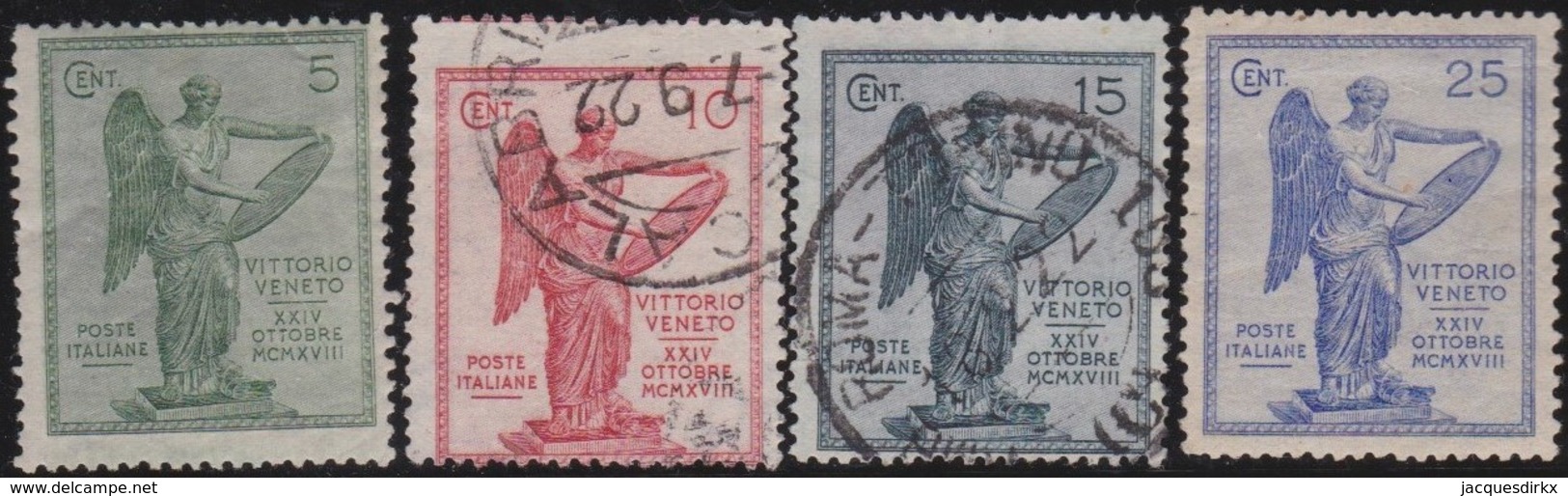 Italia   .     Yvert     .    113/116     .     O  Et  *    .  Oblitéré Et Neuf - Usati