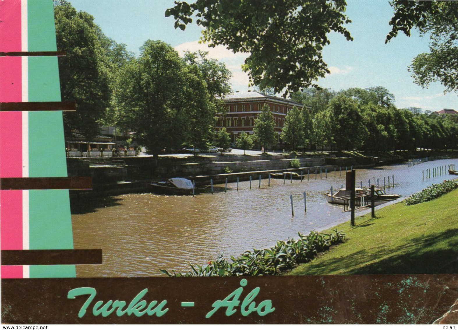 TURKU-ABO- VIAGGIATA  1990  FG - Finlandia