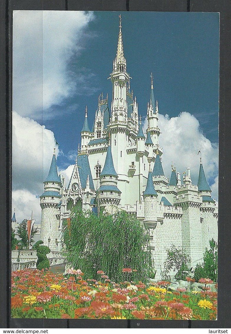 USA Post Card Walt Disney Disneyworld Sent From Germany With German Stamp 1999 - Disneyworld