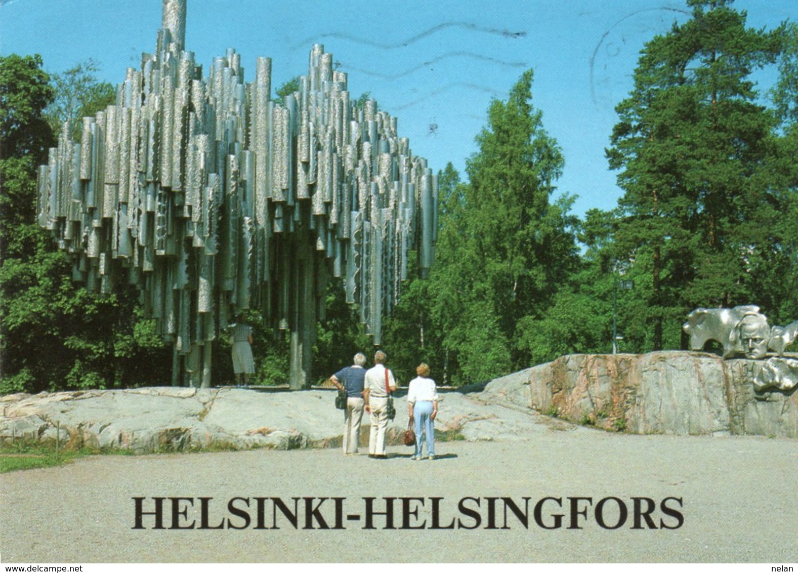 HELSINKI-HELSINGFORS- VIAGGIATA  1988  FG - Finlandia